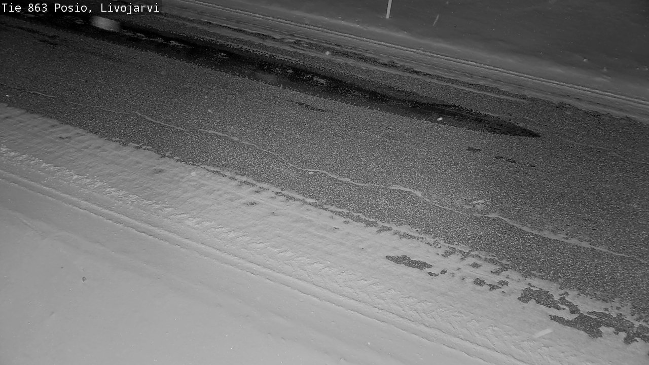 Kelikamerat Kuva Tie 863 Livojärvi, Posio, Lappi