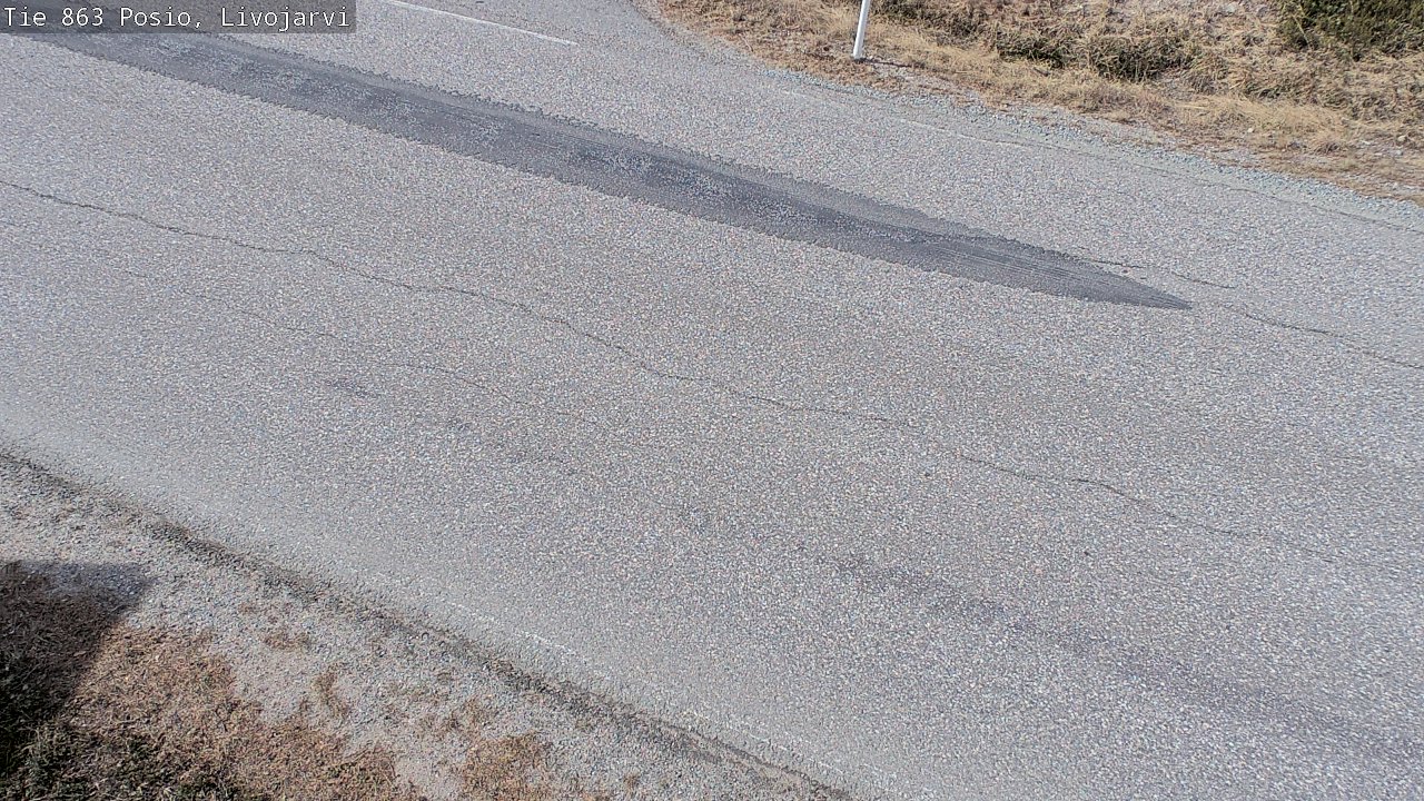 Weather Camera Image Road 863 Livojärvi, Posio, Lappi