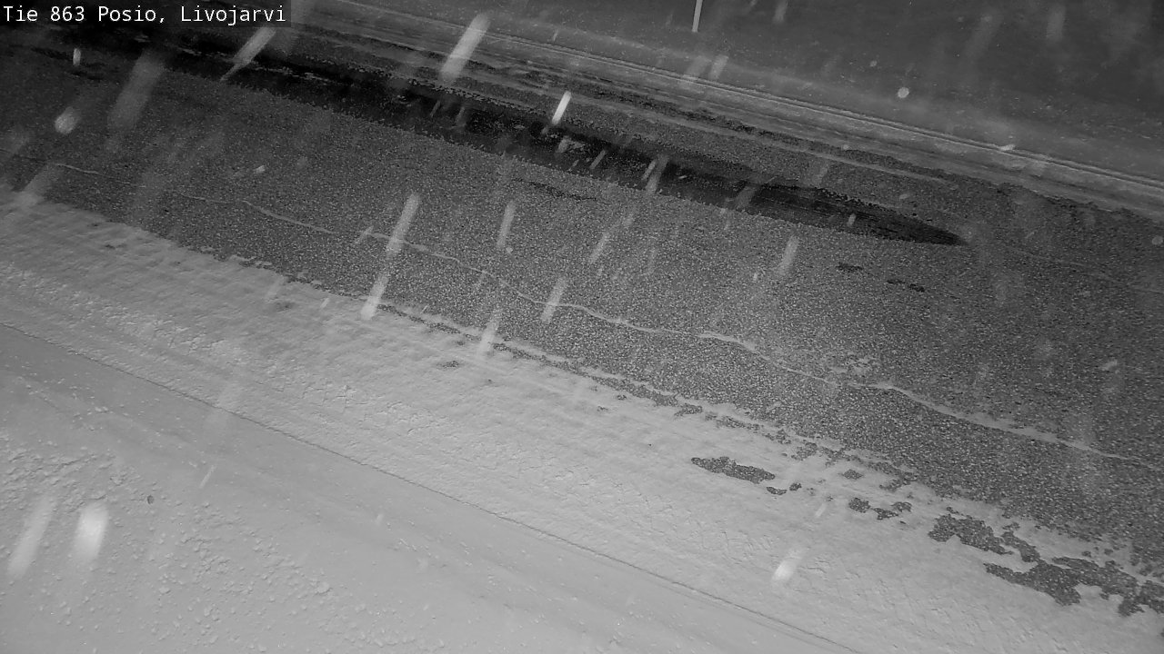 Kelikamerat Kuva Tie 863 Livojärvi, Posio, Lappi