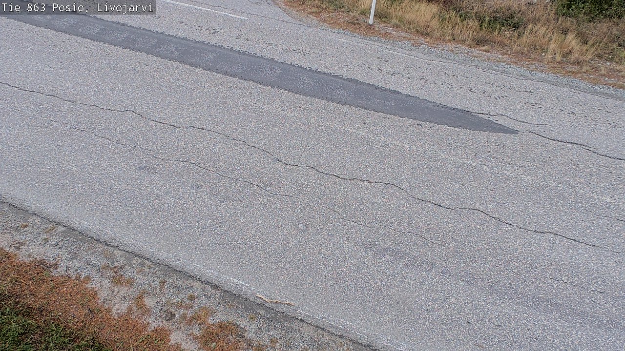 Kelikamerat Kuva Tie 863 Livojärvi, Posio, Lappi