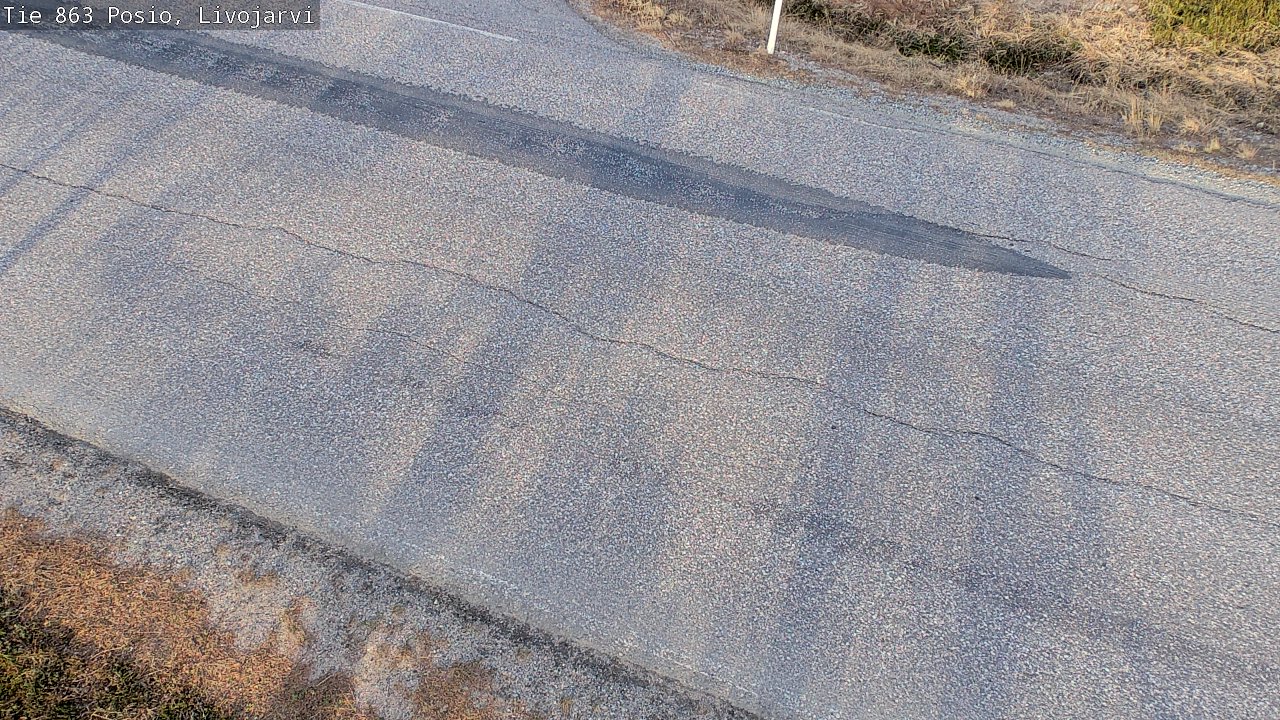 Kelikamerat Kuva Tie 863 Livojärvi, Posio, Lappi