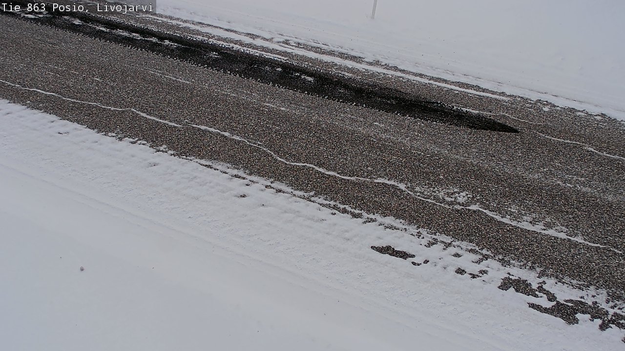 Kelikamerat Kuva Tie 863 Livojärvi, Posio, Lappi