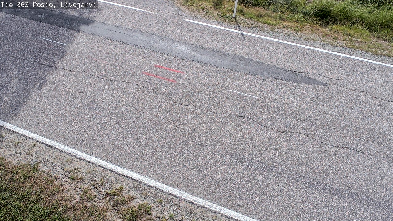 Kelikamerat Kuva Tie 863 Livojärvi, Posio, Lappi