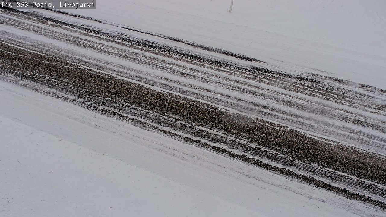 Kelikamerat Kuva Tie 863 Livojärvi, Posio, Lappi