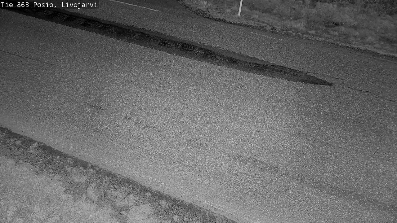 Weather Camera Image Road 863 Livojärvi, Posio, Lappi