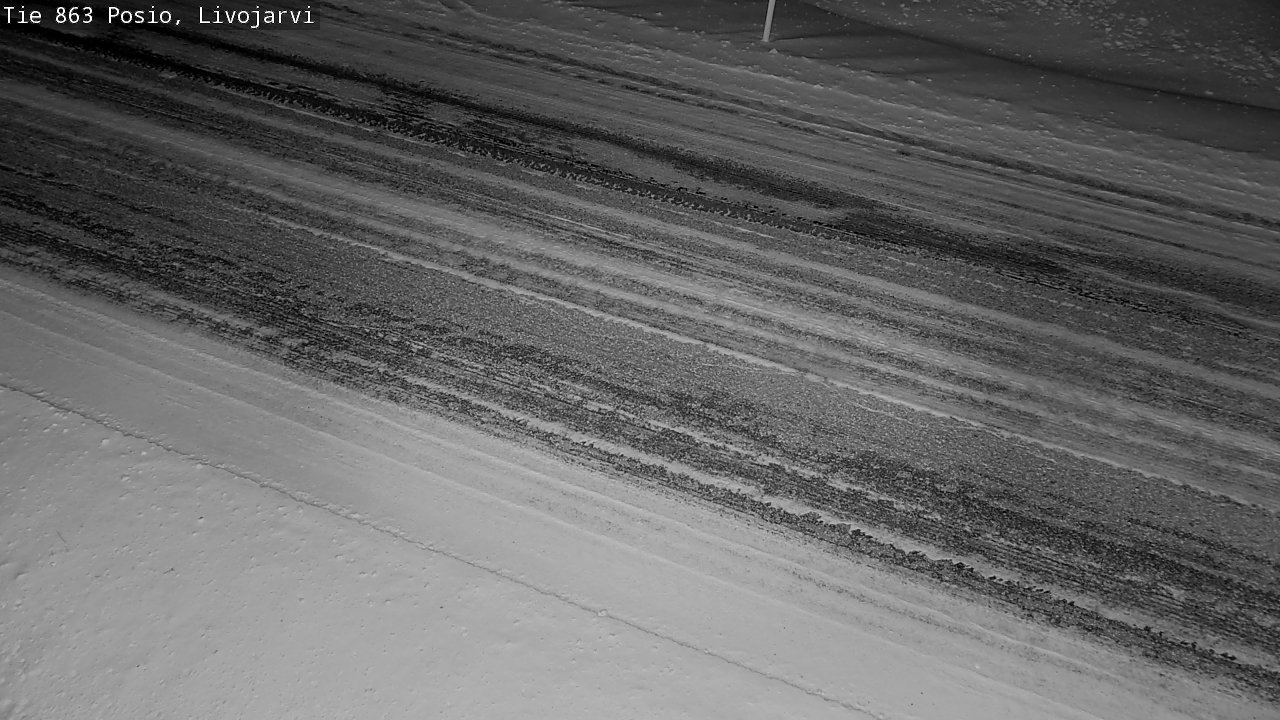 Weather Camera Image Road 863 Livojärvi, Posio, Lappi