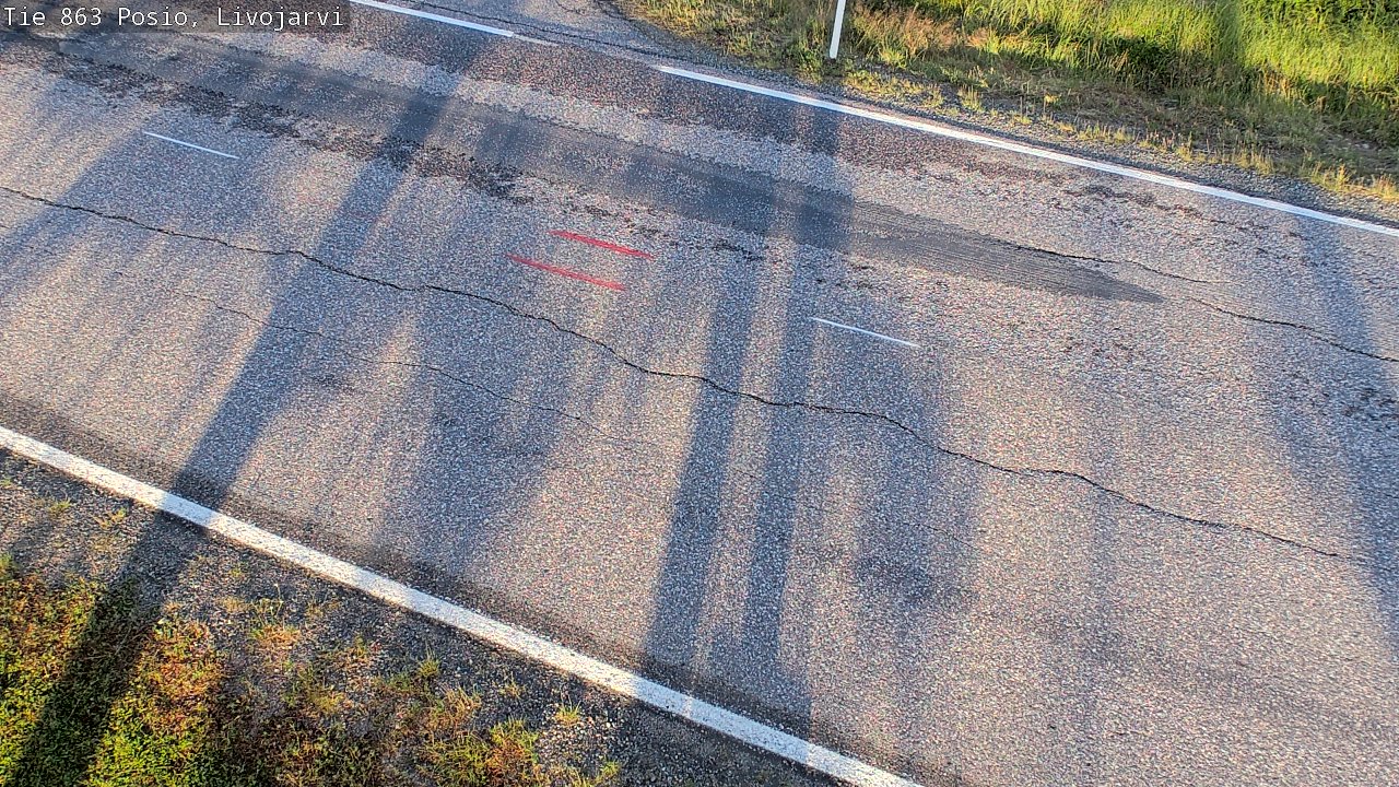Kelikamerat Kuva Tie 863 Livojärvi, Posio, Lappi