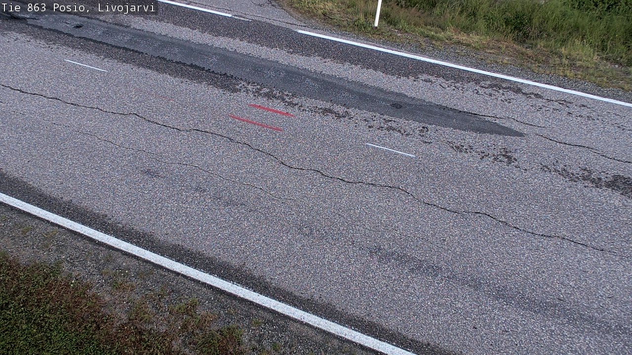 Kelikamerat Kuva Tie 863 Livojärvi, Posio, Lappi