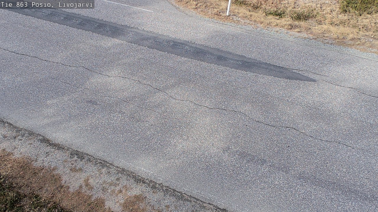 Weather Camera Image Road 863 Livojärvi, Posio, Lappi