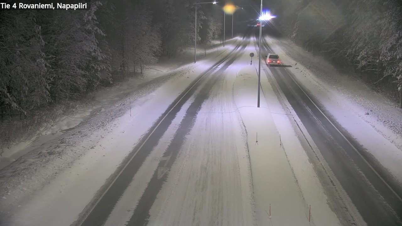 Kelikamerat Kuva Tie 4 Rovaniemi, Napapiiri, Rovaniemi, Lappi