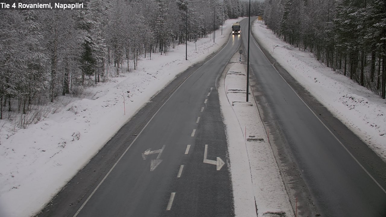 Kelikamerat Kuva Tie 4 Rovaniemi, Napapiiri, Rovaniemi, Lappi