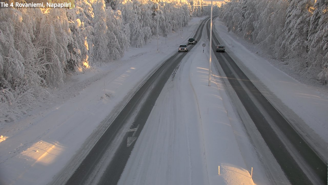 Kelikamerat Kuva Tie 4 Rovaniemi, Napapiiri, Rovaniemi, Lappi