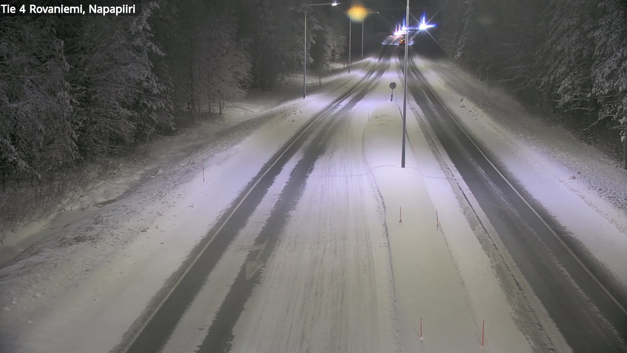 Kelikamerat Kuva Tie 4 Rovaniemi, Napapiiri, Rovaniemi, Lappi