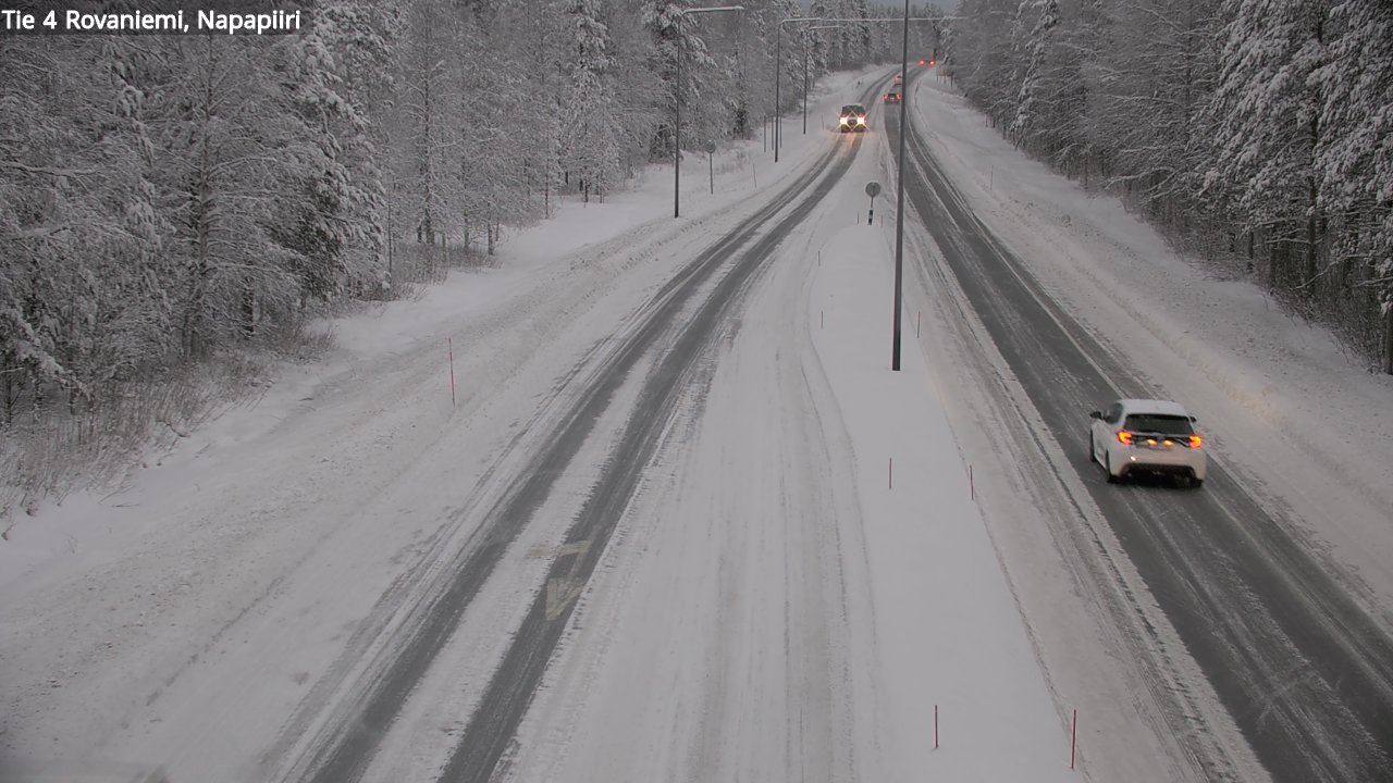 Kelikamerat Kuva Tie 4 Rovaniemi, Napapiiri, Rovaniemi, Lappi