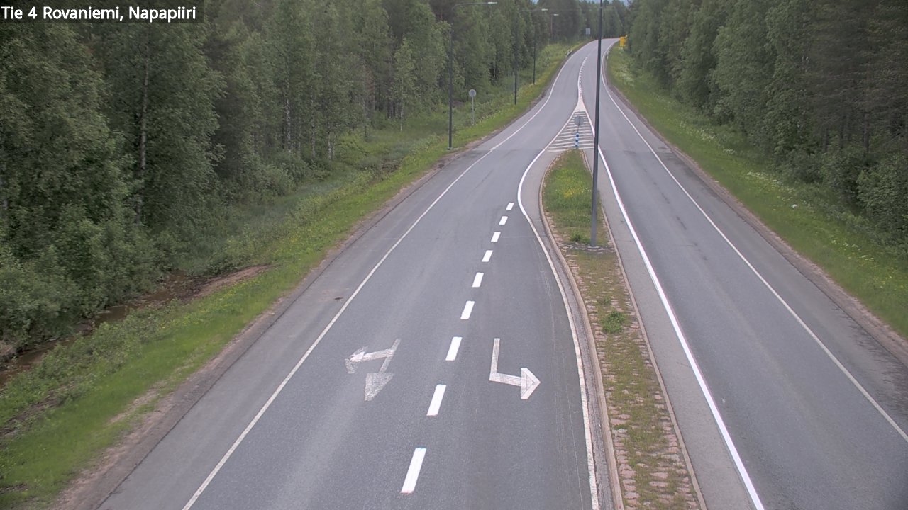 Kelikamerat Kuva Tie 4 Rovaniemi, Napapiiri, Rovaniemi, Lappi