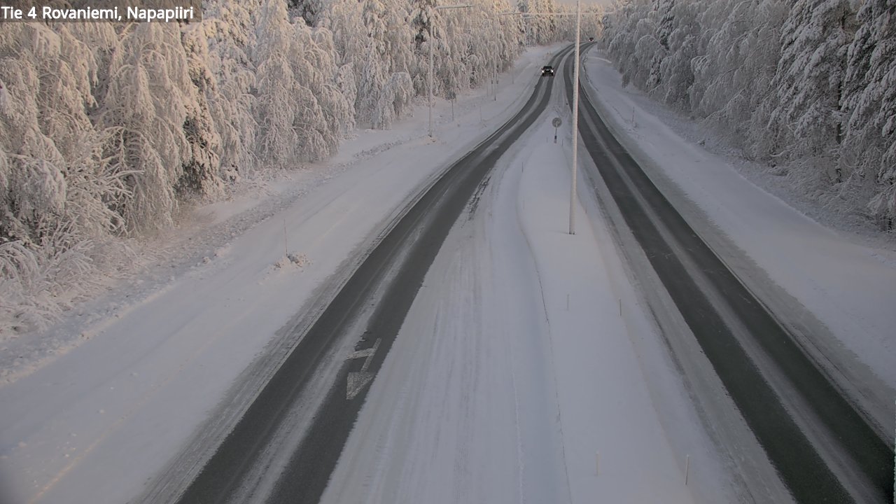 Kelikamerat Kuva Tie 4 Rovaniemi, Napapiiri, Rovaniemi, Lappi