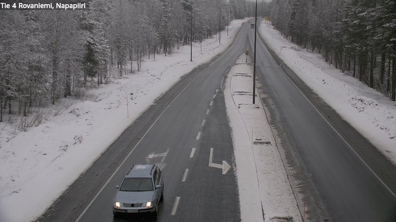 Kelikamerat Kuva Tie 4 Rovaniemi, Napapiiri, Rovaniemi, Lappi