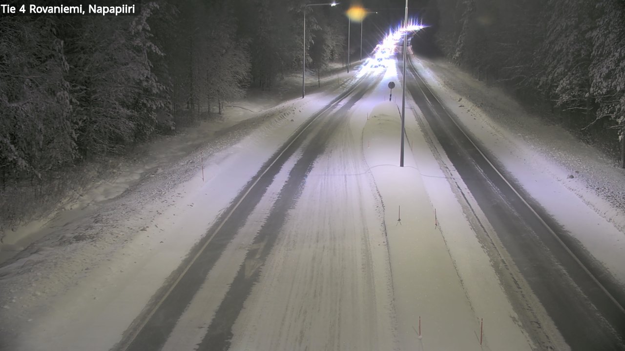 Kelikamerat Kuva Tie 4 Rovaniemi, Napapiiri, Rovaniemi, Lappi