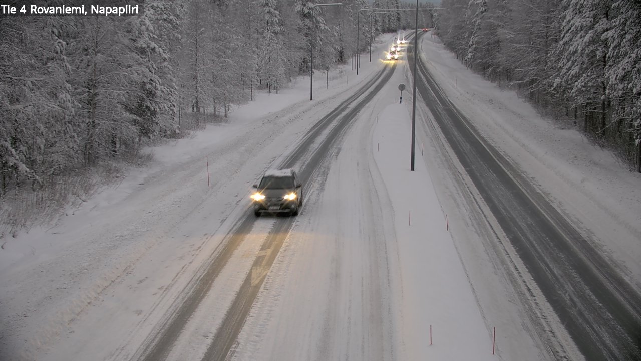 Kelikamerat Kuva Tie 4 Rovaniemi, Napapiiri, Rovaniemi, Lappi