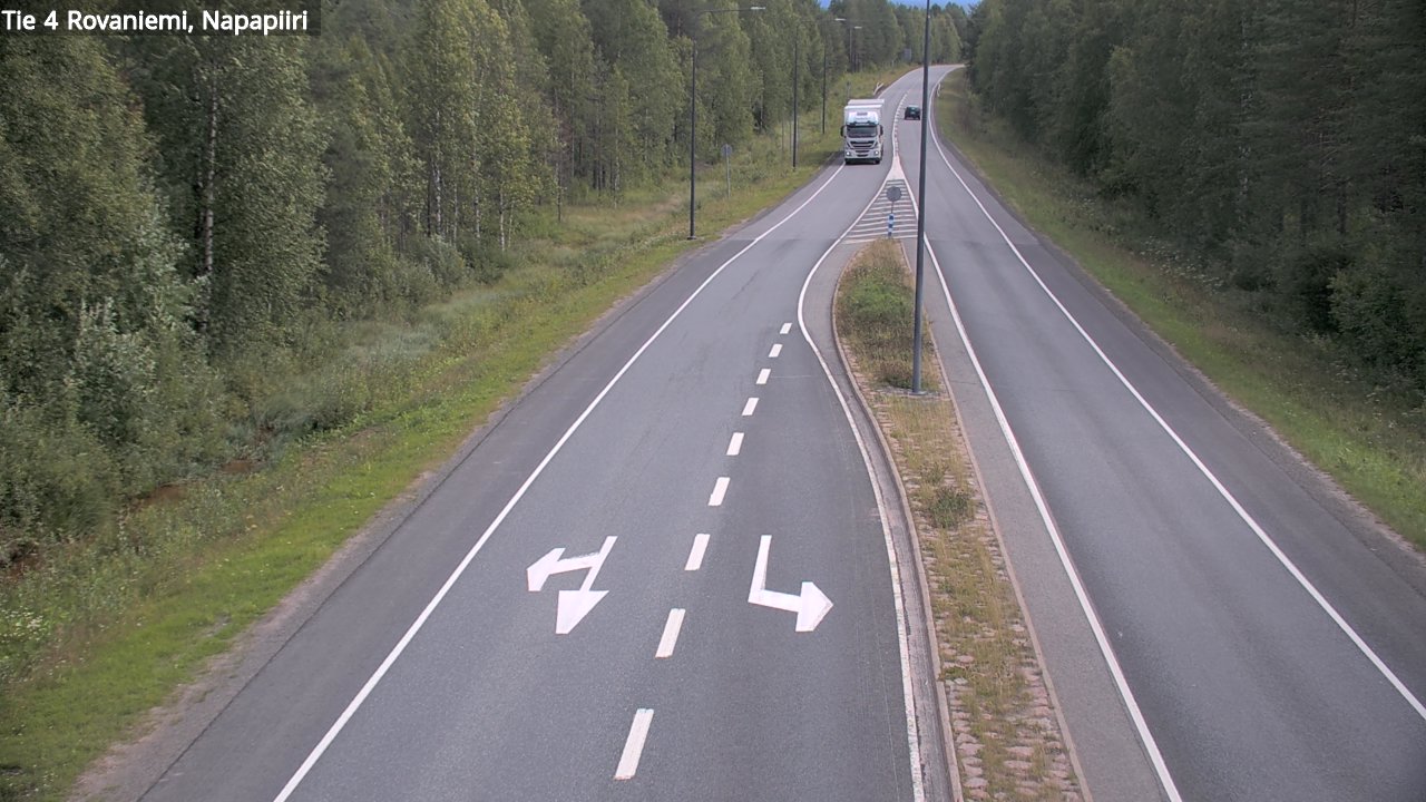 Kelikamerat Kuva Tie 4 Rovaniemi, Napapiiri, Rovaniemi, Lappi