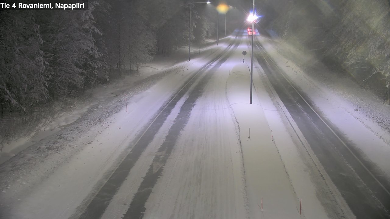 Kelikamerat Kuva Tie 4 Rovaniemi, Napapiiri, Rovaniemi, Lappi