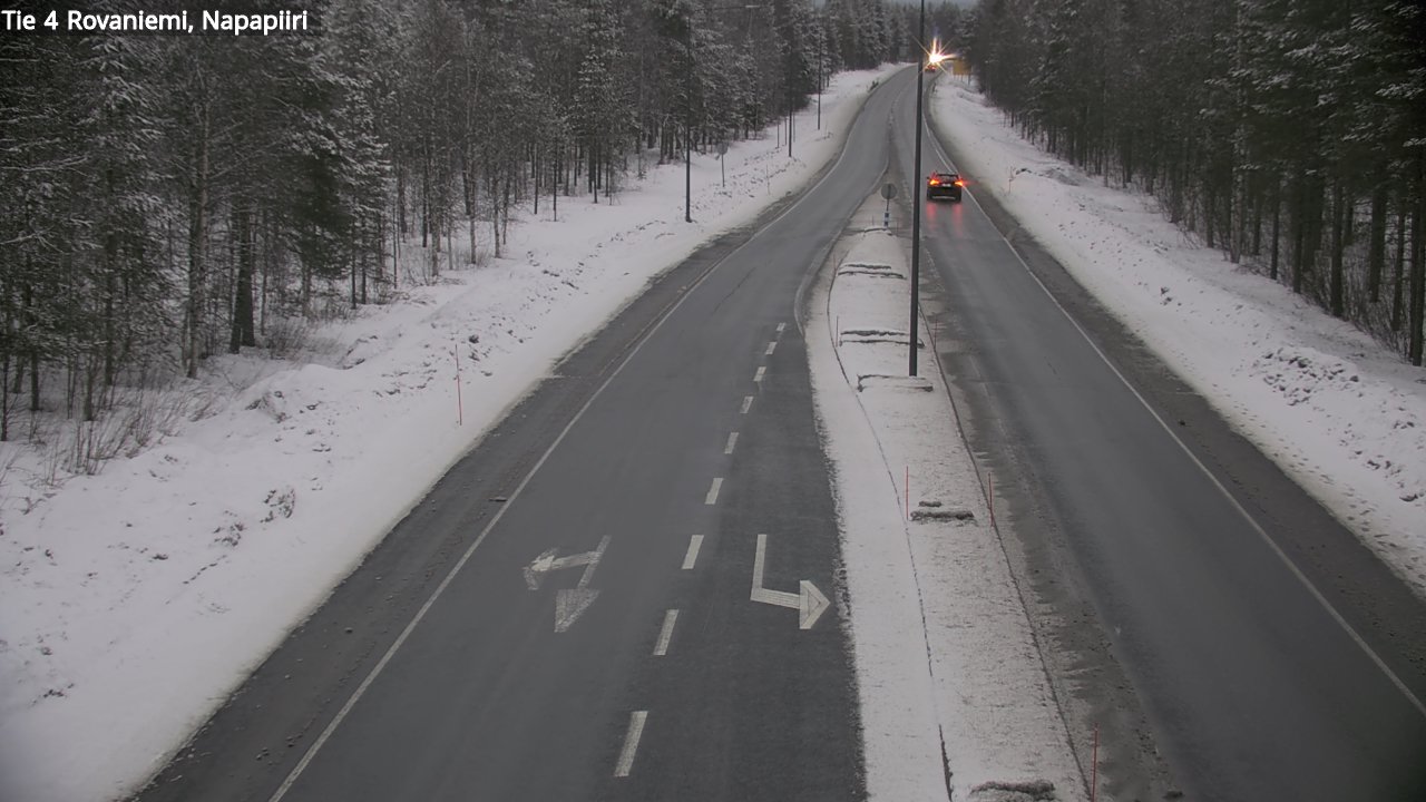 Kelikamerat Kuva Tie 4 Rovaniemi, Napapiiri, Rovaniemi, Lappi