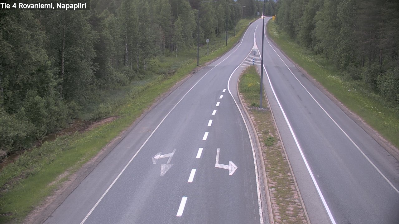 Kelikamerat Kuva Tie 4 Rovaniemi, Napapiiri, Rovaniemi, Lappi