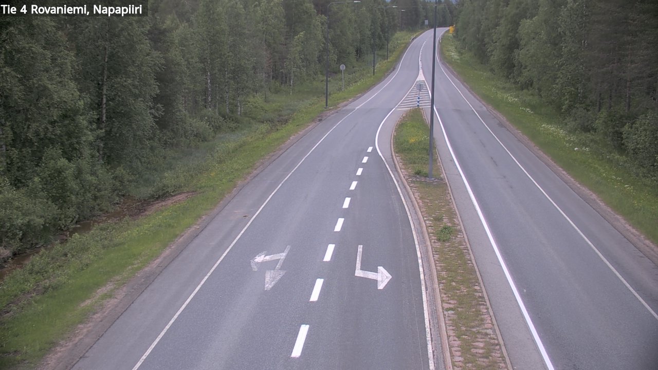 Kelikamerat Kuva Tie 4 Rovaniemi, Napapiiri, Rovaniemi, Lappi