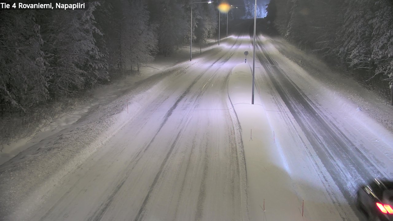 Kelikamerat Kuva Tie 4 Rovaniemi, Napapiiri, Rovaniemi, Lappi