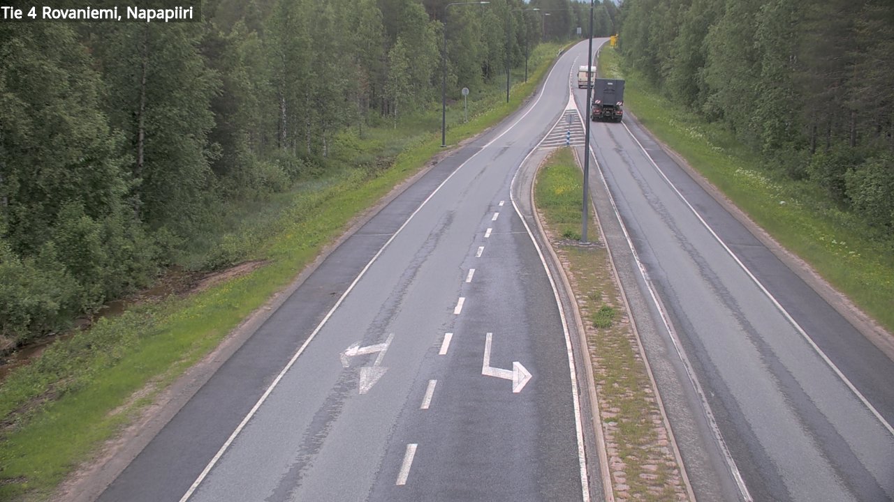 Kelikamerat Kuva Tie 4 Rovaniemi, Napapiiri, Rovaniemi, Lappi