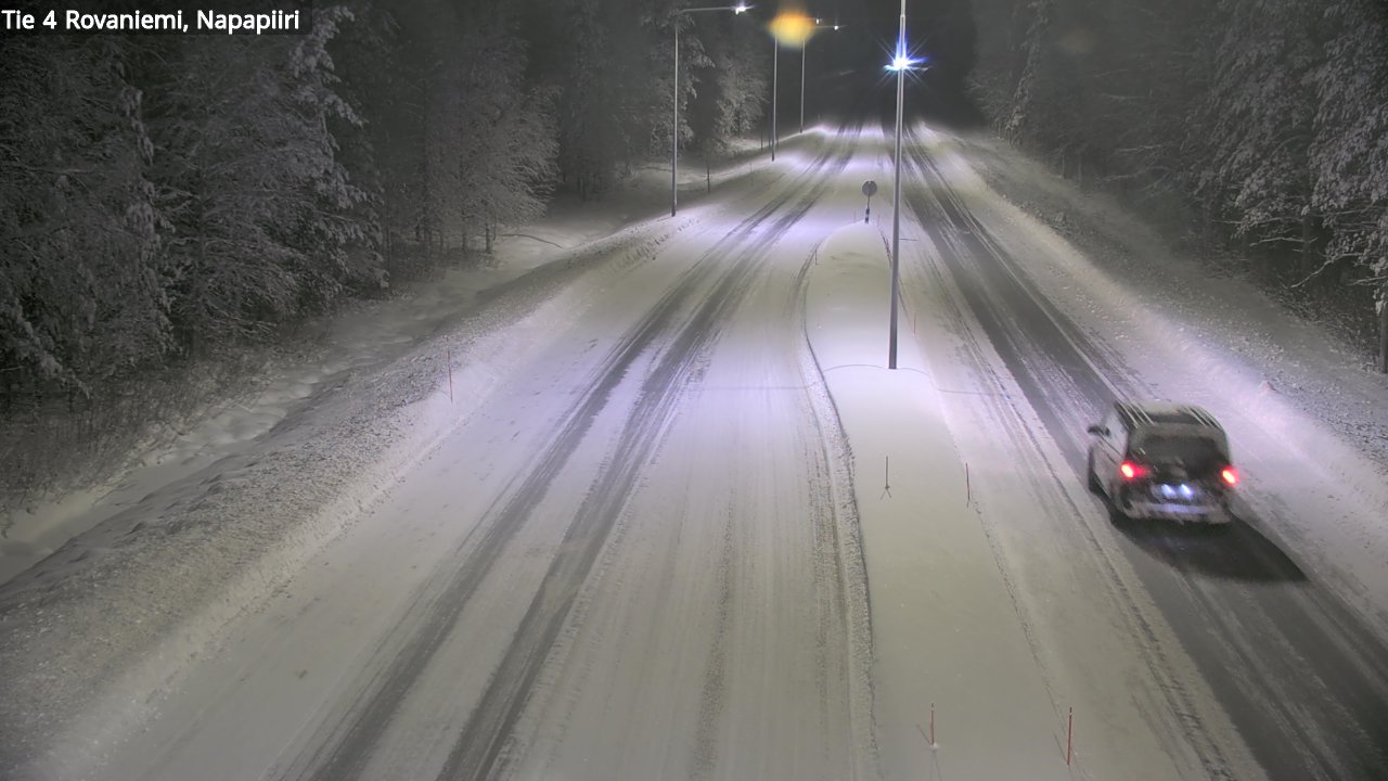 Kelikamerat Kuva Tie 4 Rovaniemi, Napapiiri, Rovaniemi, Lappi