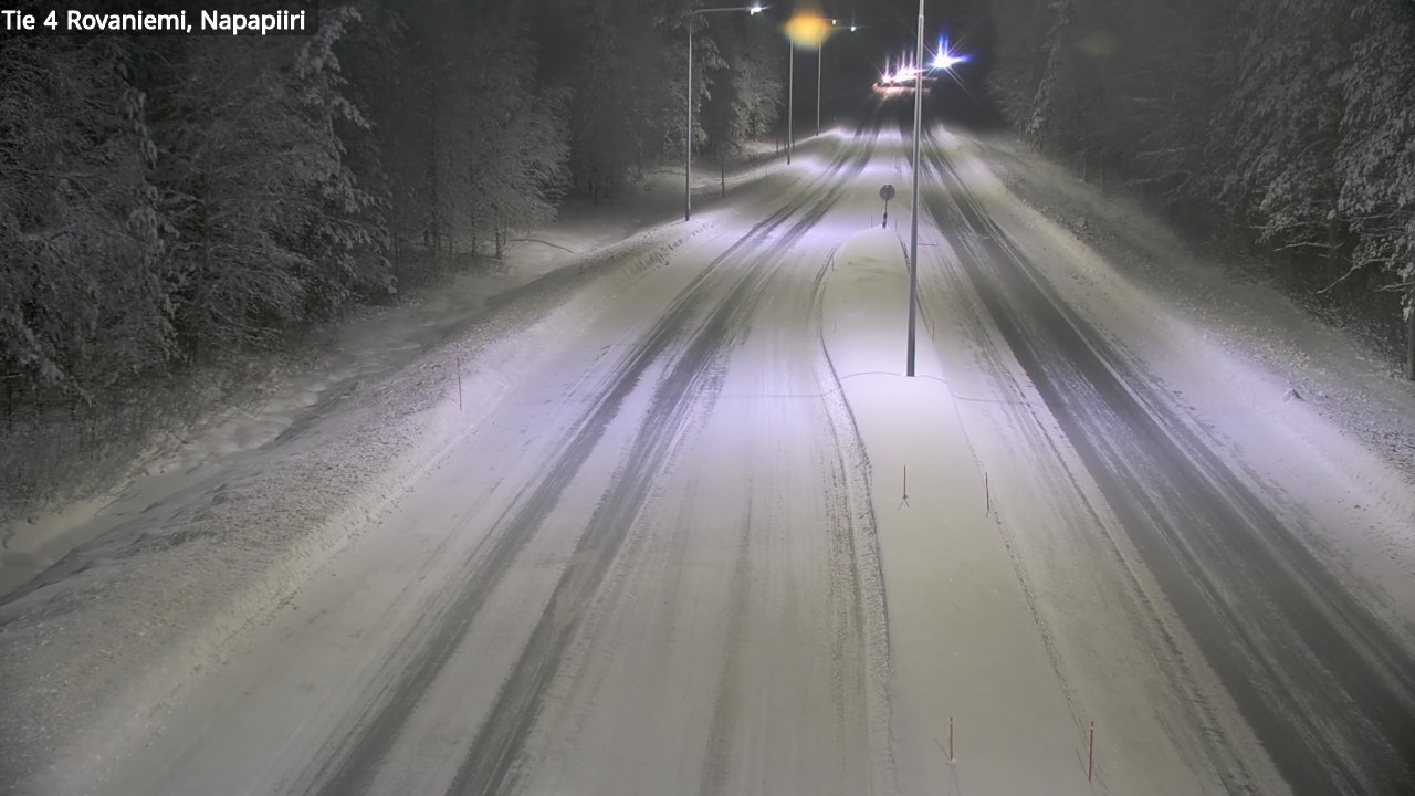 Kelikamerat Kuva Tie 4 Rovaniemi, Napapiiri, Rovaniemi, Lappi