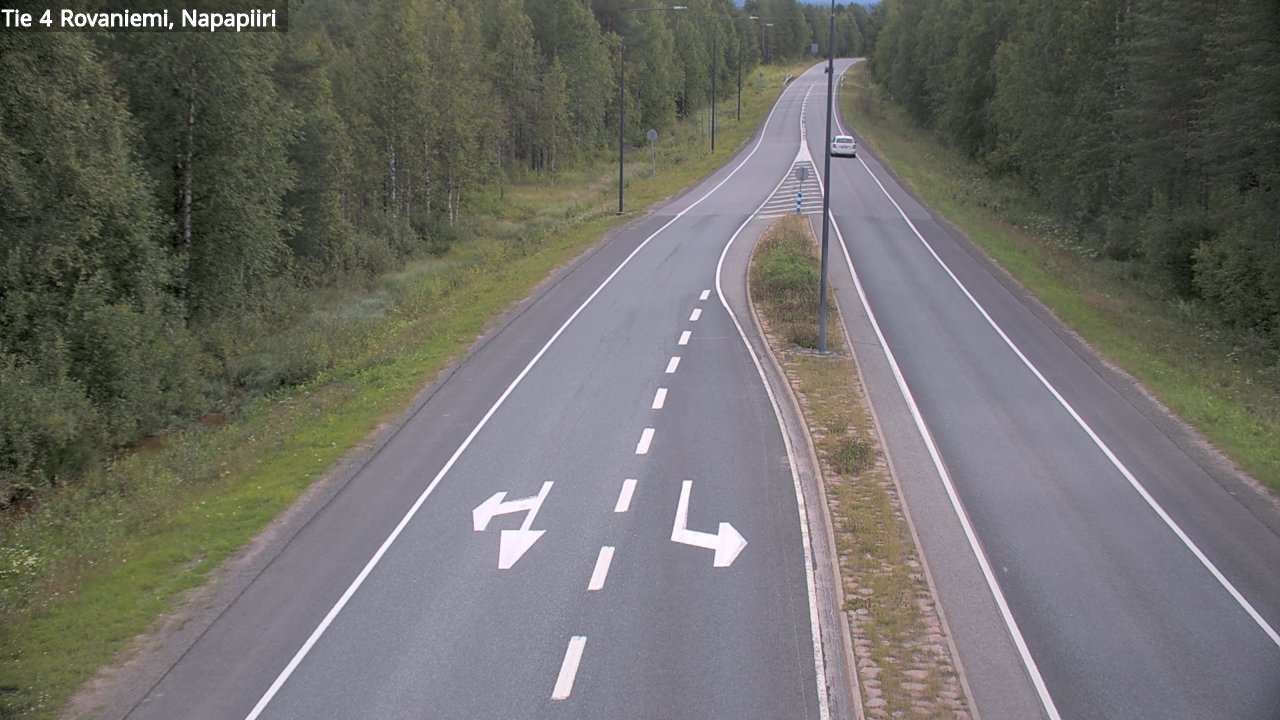 Kelikamerat Kuva Tie 4 Rovaniemi, Napapiiri, Rovaniemi, Lappi