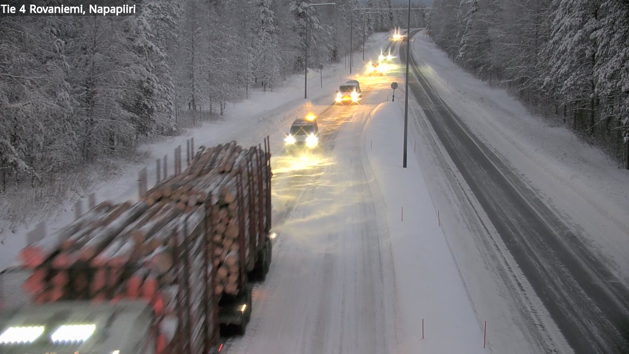 Kelikamerat Kuva Tie 4 Rovaniemi, Napapiiri, Rovaniemi, Lappi