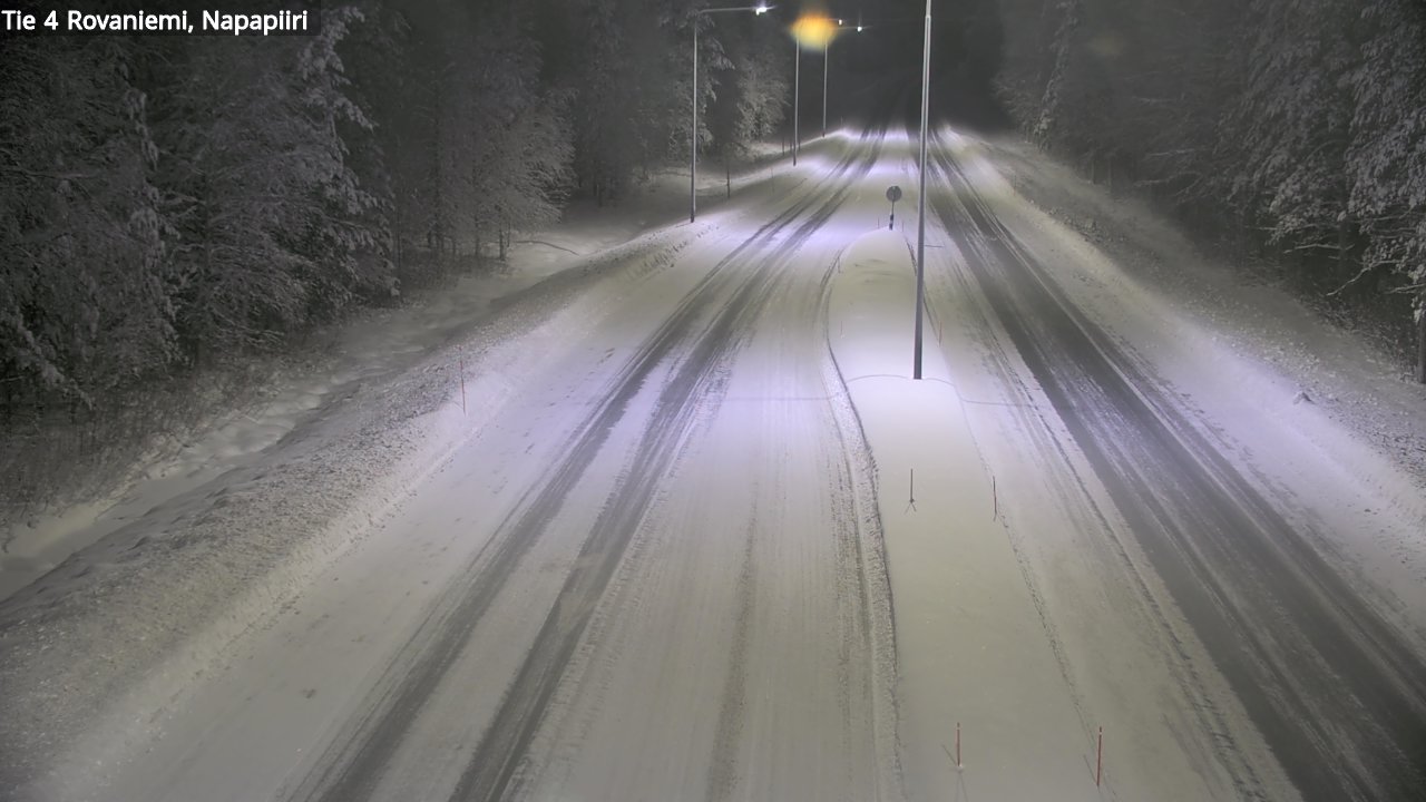 Kelikamerat Kuva Tie 4 Rovaniemi, Napapiiri, Rovaniemi, Lappi