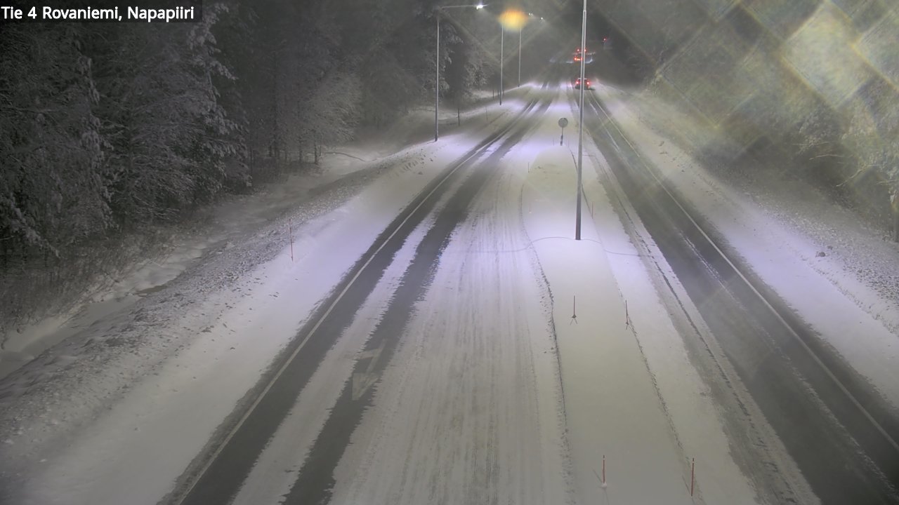 Kelikamerat Kuva Tie 4 Rovaniemi, Napapiiri, Rovaniemi, Lappi