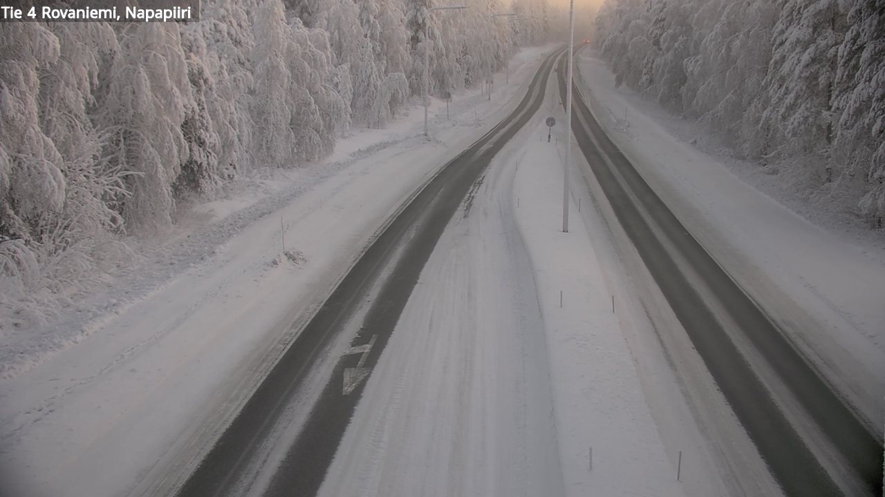 Kelikamerat Kuva Tie 4 Rovaniemi, Napapiiri, Rovaniemi, Lappi