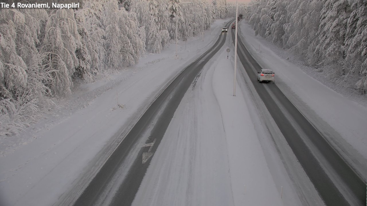 Kelikamerat Kuva Tie 4 Rovaniemi, Napapiiri, Rovaniemi, Lappi