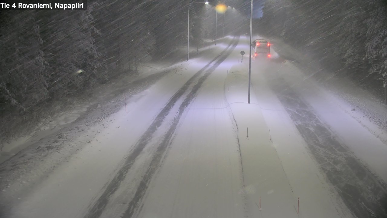 Kelikamerat Kuva Tie 4 Rovaniemi, Napapiiri, Rovaniemi, Lappi