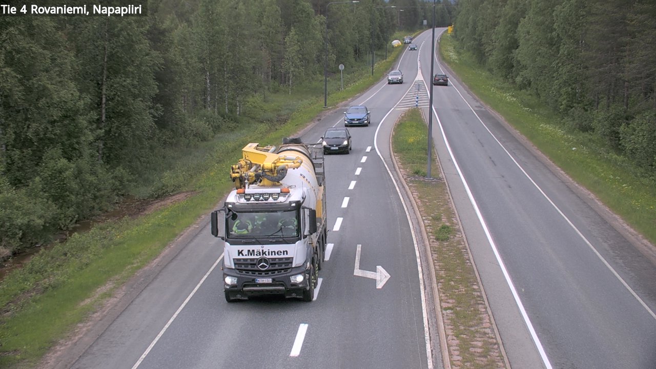 Kelikamerat Kuva Tie 4 Rovaniemi, Napapiiri, Rovaniemi, Lappi