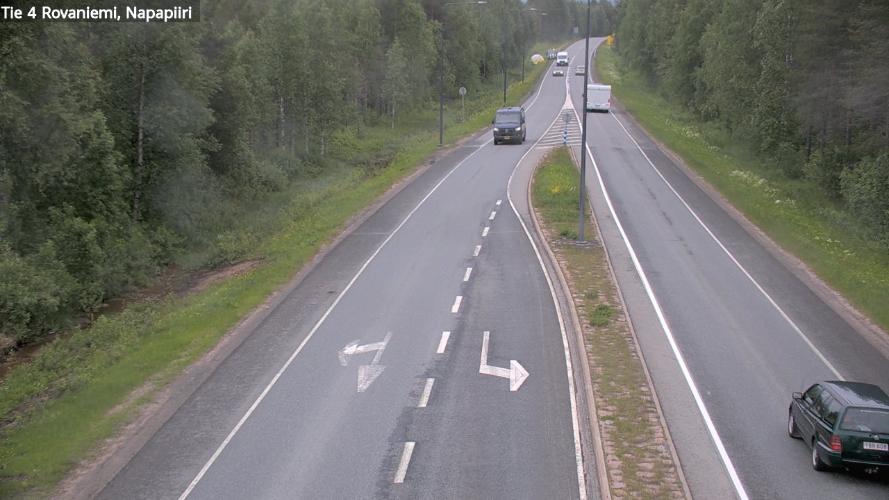 Kelikamerat Kuva Tie 4 Rovaniemi, Napapiiri, Rovaniemi, Lappi