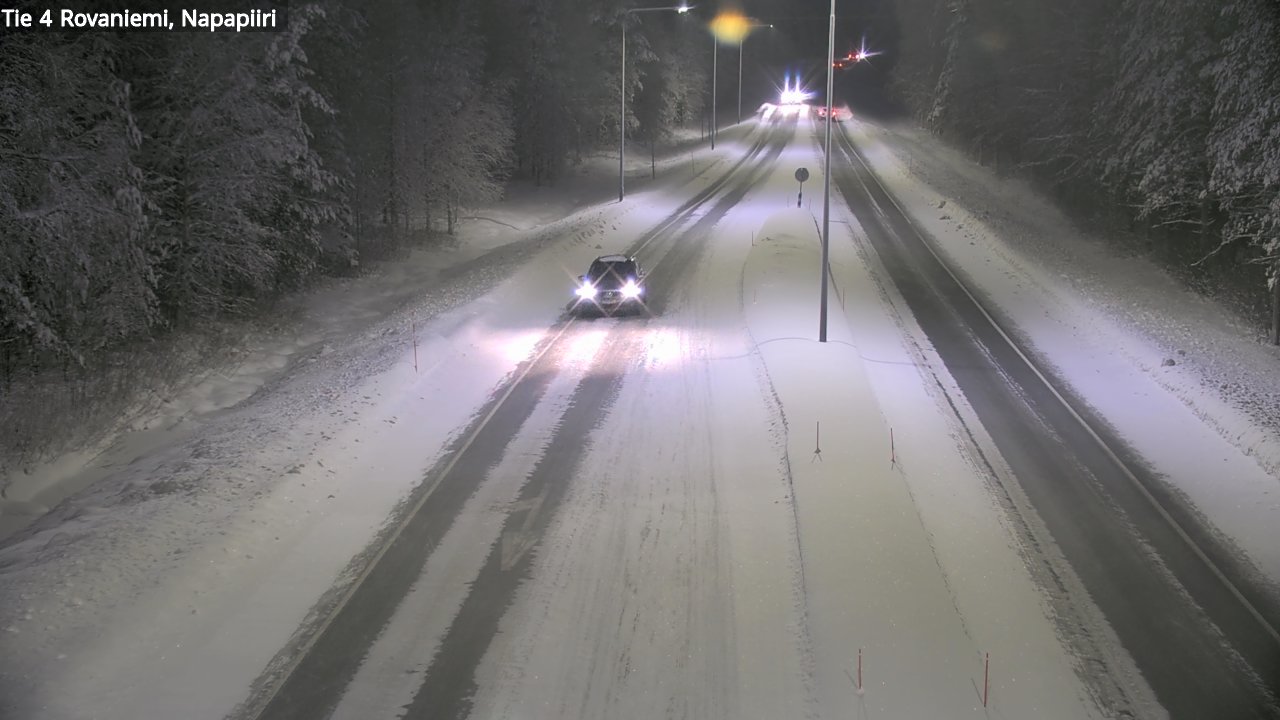 Kelikamerat Kuva Tie 4 Rovaniemi, Napapiiri, Rovaniemi, Lappi