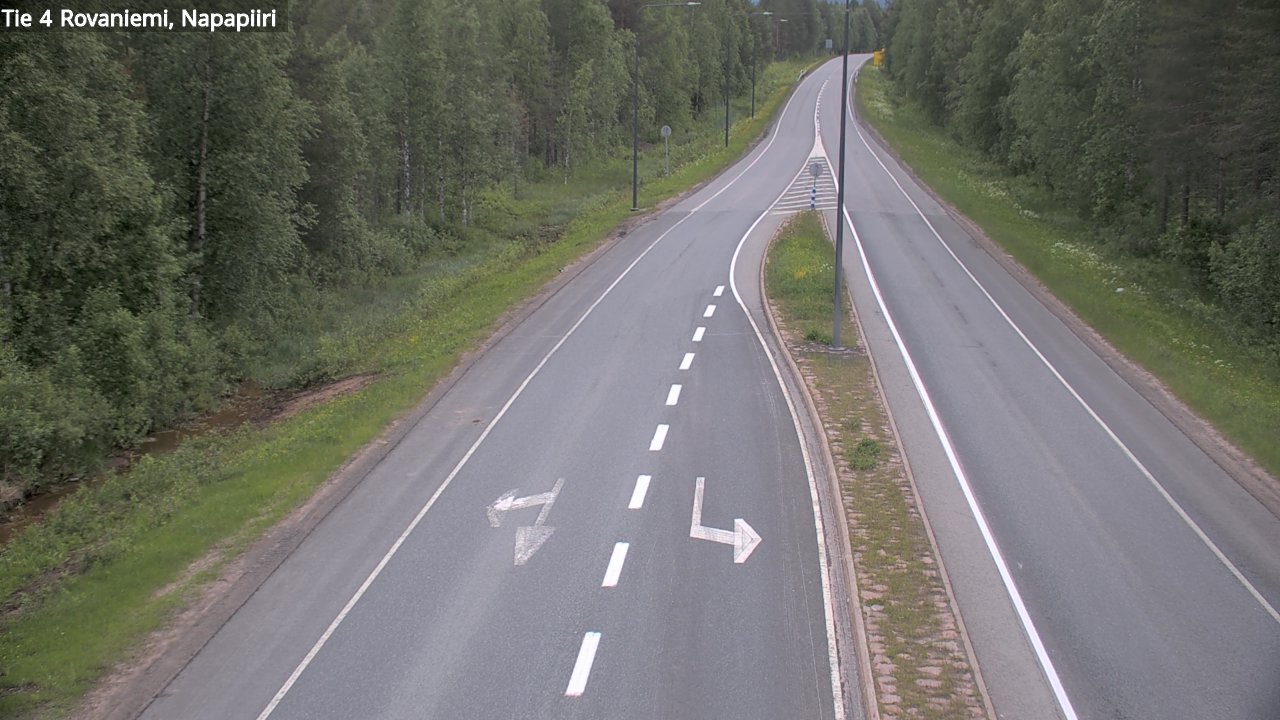 Kelikamerat Kuva Tie 4 Rovaniemi, Napapiiri, Rovaniemi, Lappi