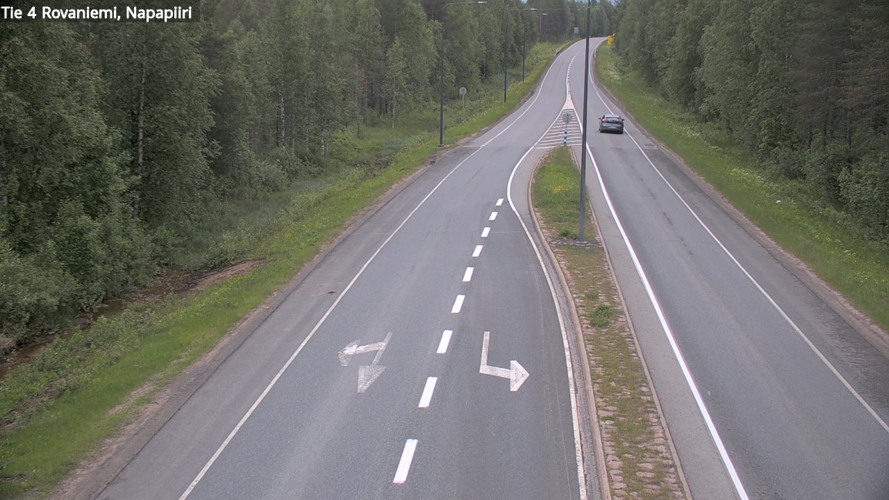 Kelikamerat Kuva Tie 4 Rovaniemi, Napapiiri, Rovaniemi, Lappi