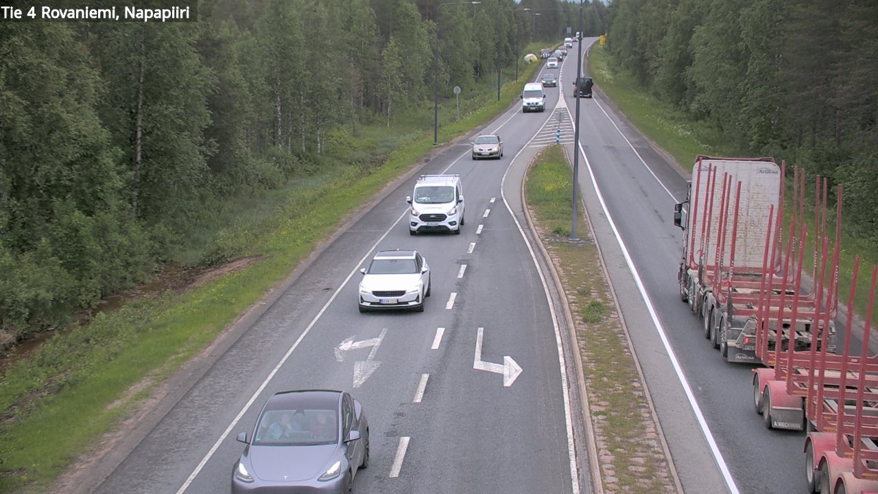 Kelikamerat Kuva Tie 4 Rovaniemi, Napapiiri, Rovaniemi, Lappi