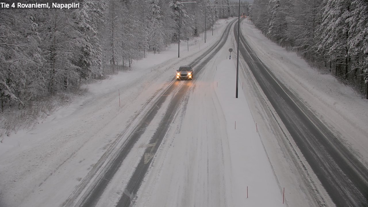 Kelikamerat Kuva Tie 4 Rovaniemi, Napapiiri, Rovaniemi, Lappi