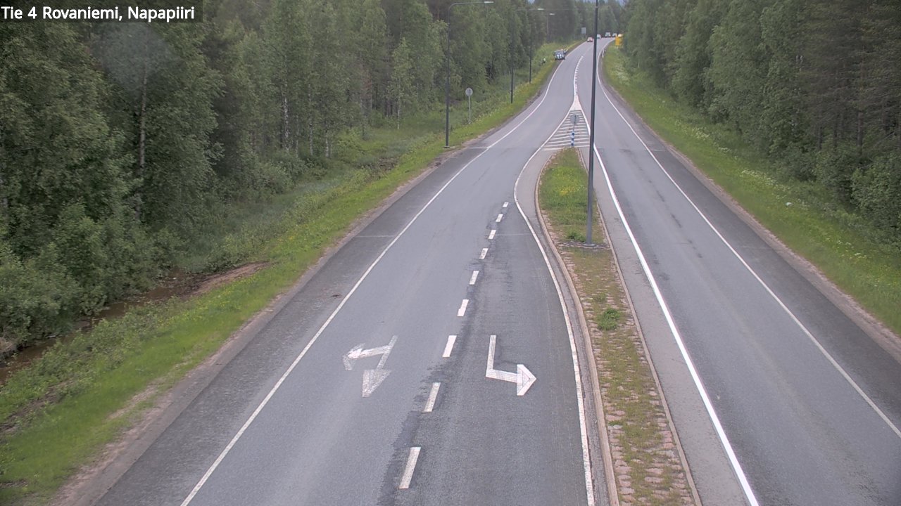 Kelikamerat Kuva Tie 4 Rovaniemi, Napapiiri, Rovaniemi, Lappi