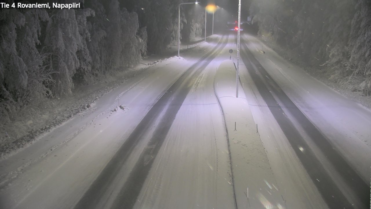 Kelikamerat Kuva Tie 4 Rovaniemi, Napapiiri, Rovaniemi, Lappi