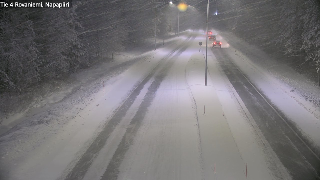 Kelikamerat Kuva Tie 4 Rovaniemi, Napapiiri, Rovaniemi, Lappi