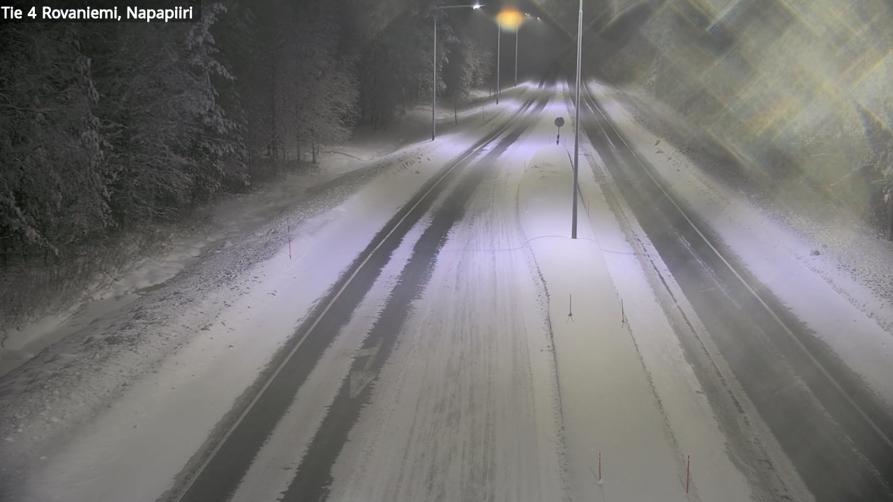 Kelikamerat Kuva Tie 4 Rovaniemi, Napapiiri, Rovaniemi, Lappi